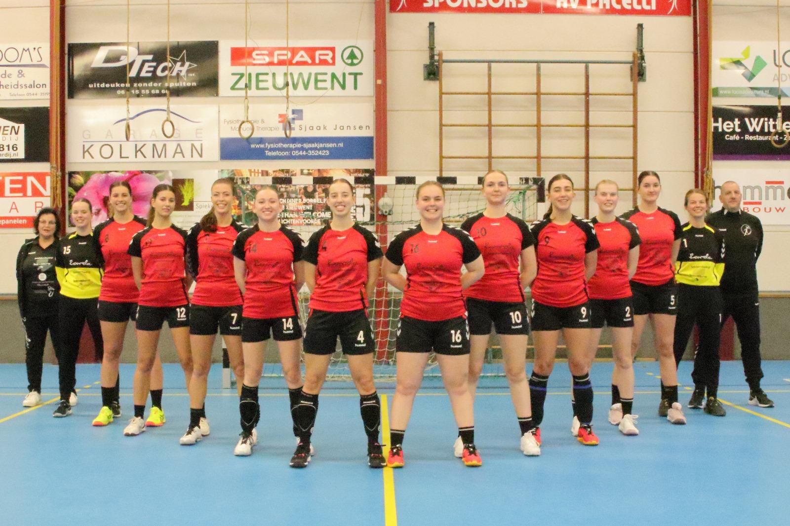 Dames 1 thuistenue - HV Pacelli